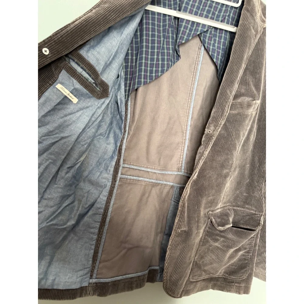 J.crew vintage brown corduroy elbow parches chore‎ coat blazer jacket